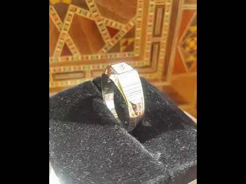 خاتم ماس زنة الماسة 25 أي ربع قيراط ذهب 18 بسعر 1200 دولار