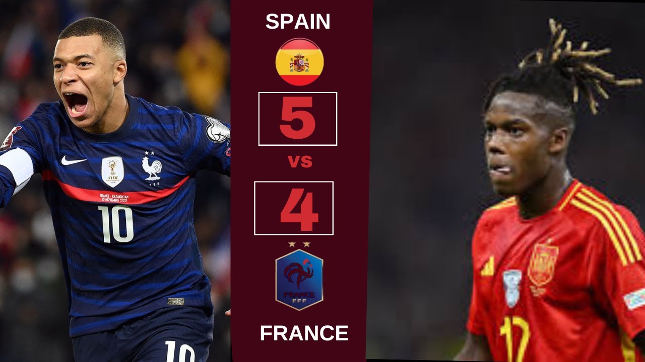 Spain vs France 5-4 All Goals | UEFA Nations League 2025 Semi-Final