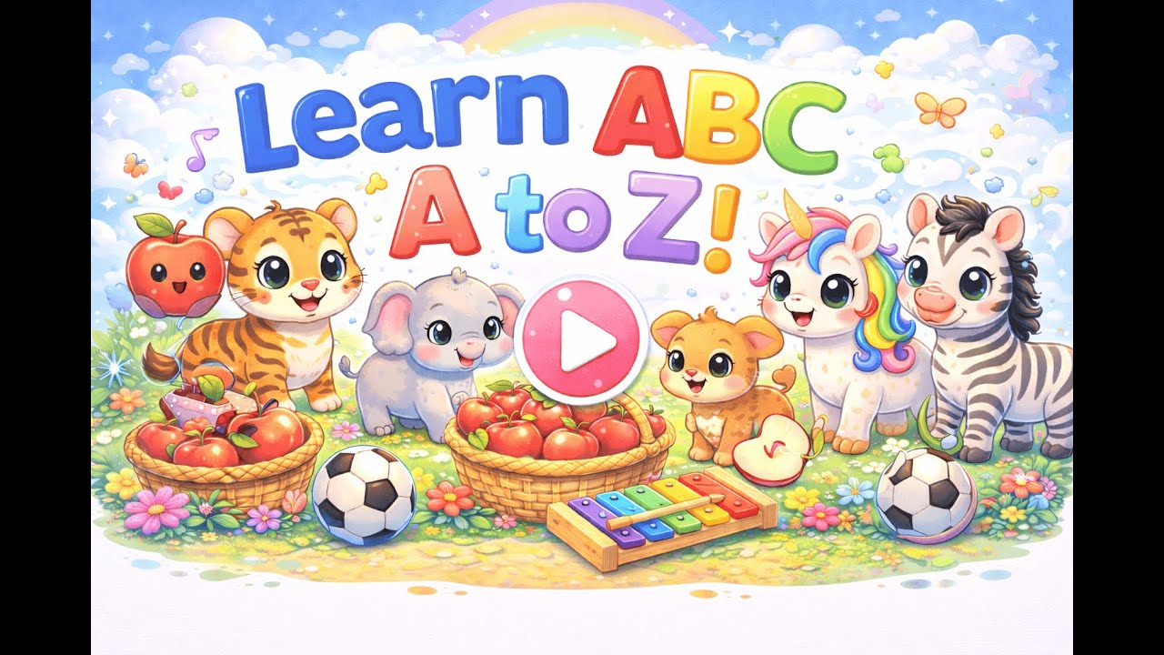 Learn ABC with Fun Animals – Educational Video for Kids! # ...