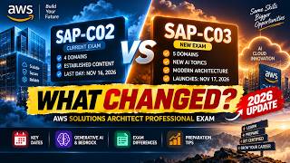 AWS SAP-C02 vs SAP-C03 (2026) | New Exam Changes You MUST Know! Guide