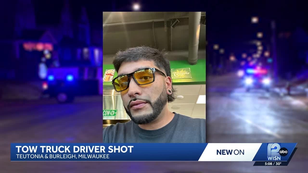 Milwaukee tow truck driver shot while repossessing car - YouTube