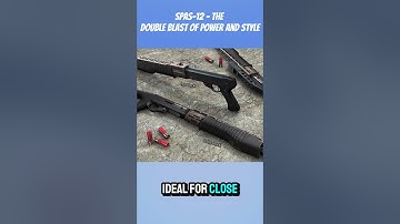 SPAS 12 The Double Blast of Power and Style #shortvideo