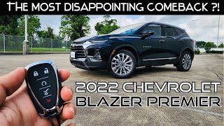 2022 Chevrolet Blazer Premier All New Changes & Full Review