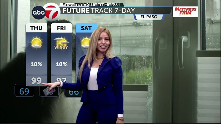 Weather forecast with Iris Garcia Barron ABC-7