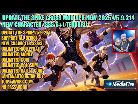 Hướng dẫn hack The Spike Volleyball Mod với tiền vô hạn và mở khóa cầu thủ V59214