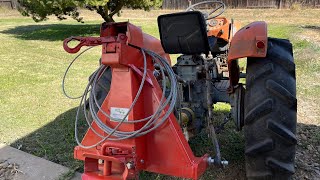 Cable Tree Shaker for our Walnuts