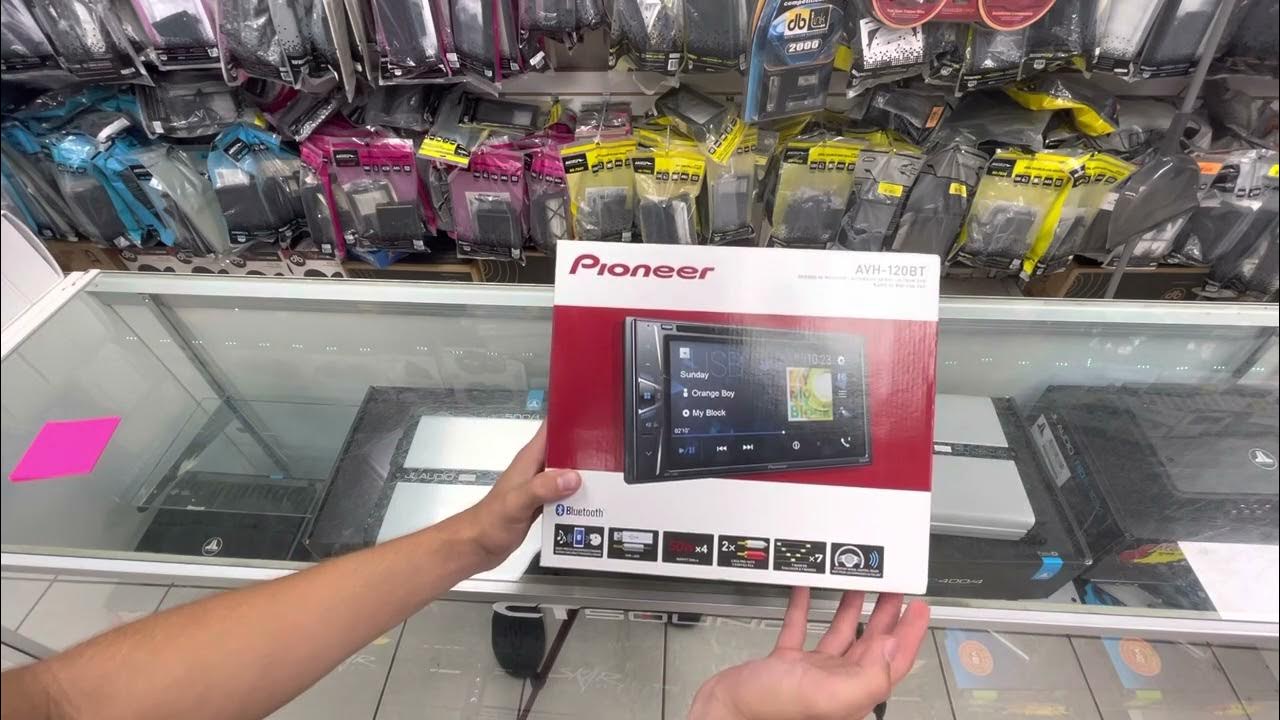 Pioneer AVH 120bt unboxing YouTube