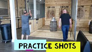 AXE THROWING FUN- The Flip'N Axe Clarksville, Tn.