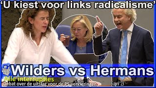 Geert Wilders 'U kiest voor de radicale agenda van Kaag!' vs Sophie Hermans - Verkiezingsdebat TK