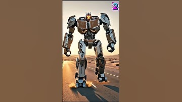 Siêu Robot biến hình từ xe ô tô phần 2  #robot #shorts