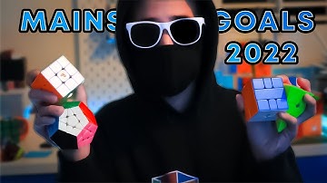 My Main Speedcubes, Averages, and Goals for 2022!