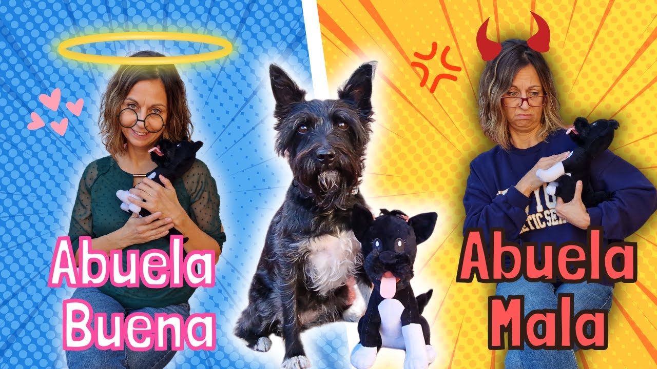 ABUELA BUENA vs ABUELA MALA 😂 Parodia🐾Las Aventuras de Lana