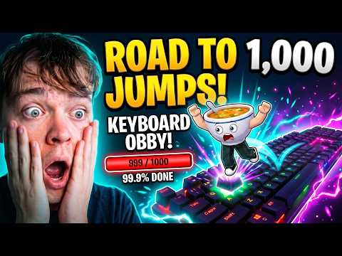 Road to 1,000 Jumps! Keyboard OBBY 🎹 by NormalSoup