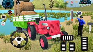 Real Tractor Games 2026 - Mahindra 4x4 Cargo Transport Tractor Driving Games - Android GamePlay screenshot 3