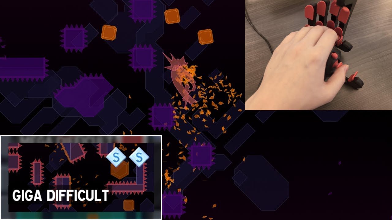 Dustforce DX — Giga Difficult SS one‐handed in 1:04.117 - YouTube