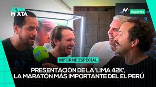 LIMA 42K: conferencia de prensa y presentación de la MARATÓN más importante del país | ZONA MIXTA 📰🌎