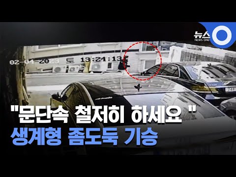 "문단속 철저히 하세요 ".. 코로나 이후 생계형 좀도둑 기승 / OBS 뉴스 O