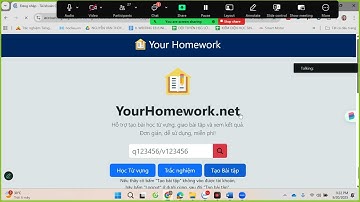 Hướng dẫn tạo và giao bài tập cho học sinh trên yourhomework.net.