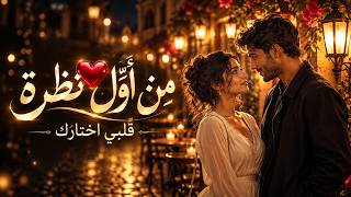 أول نظرة   من أول ما شفتك قلبي اختارك    أغنية حب عربية رومانسية                          - اسمعها