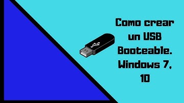 Como crear un USB Booteable. Windows 7, 8, 10 2019