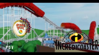 Incredicoaster | Theme Park Tycoon 2 | Roblox | POV