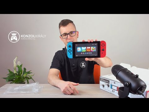 Videó: Az NX Ma Nintendo Switch, Hordozható Konzol, Levehető Vezérlőkkel