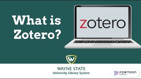What is Zotero?