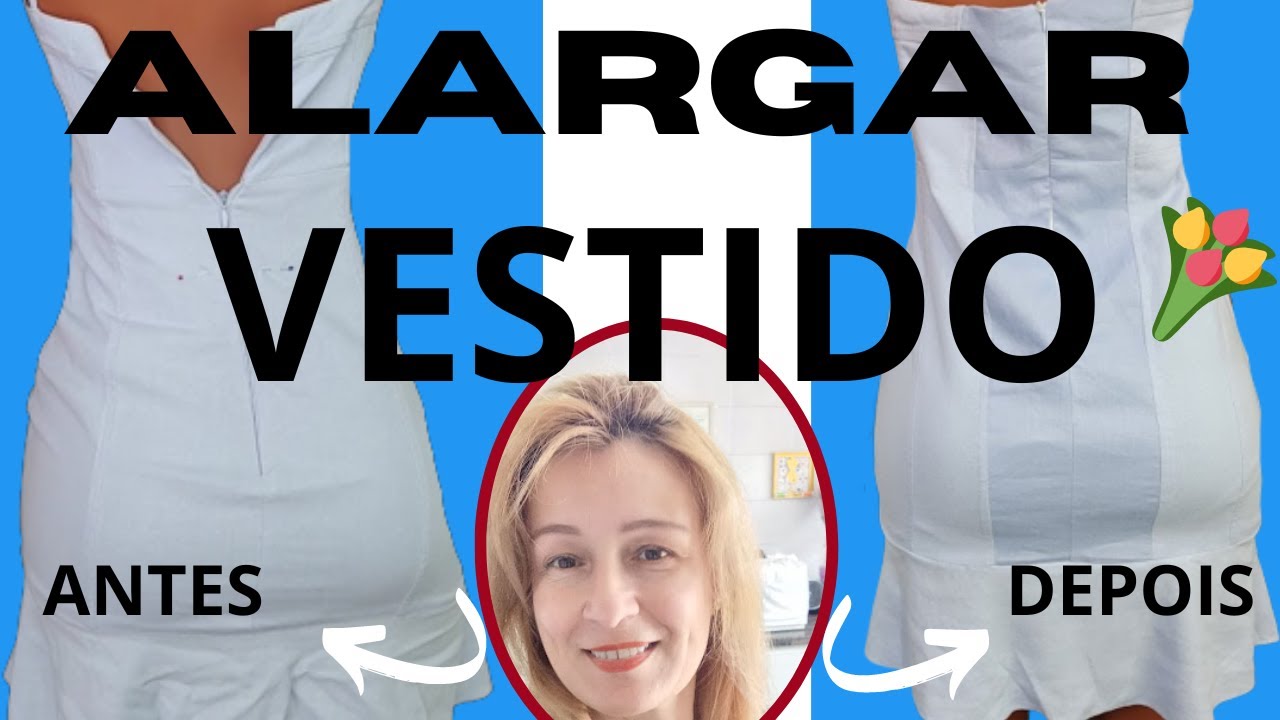 COMO ALARGAR VESTIDOS TUBINHO APERTADOS SAIAS COM FORRO SEM FORRO COM CARA DE LOJA (DIY).