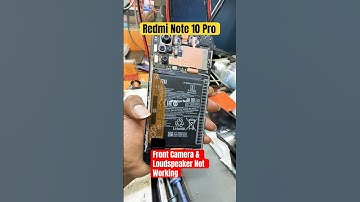 Redmi Note 10 Pro Loudspeaker & Front Camera Not Working 💯% Solution ✅| #shortsfeed #shorts #short