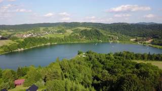 DOMKI NAD JEZIOREM SOLIŃSKIM DJI MAVIC PRO BIESZCZADY