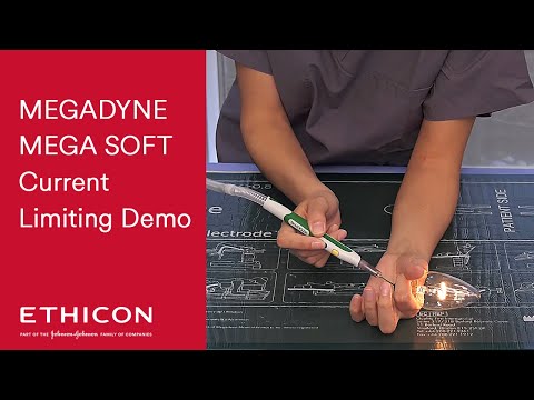 MEGADYNE MEGA SOFT Pad Current Limiting Demo | ETHICON