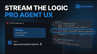 Build a Professional AI Agent UI: Streaming Thought Processes with Streamlit
