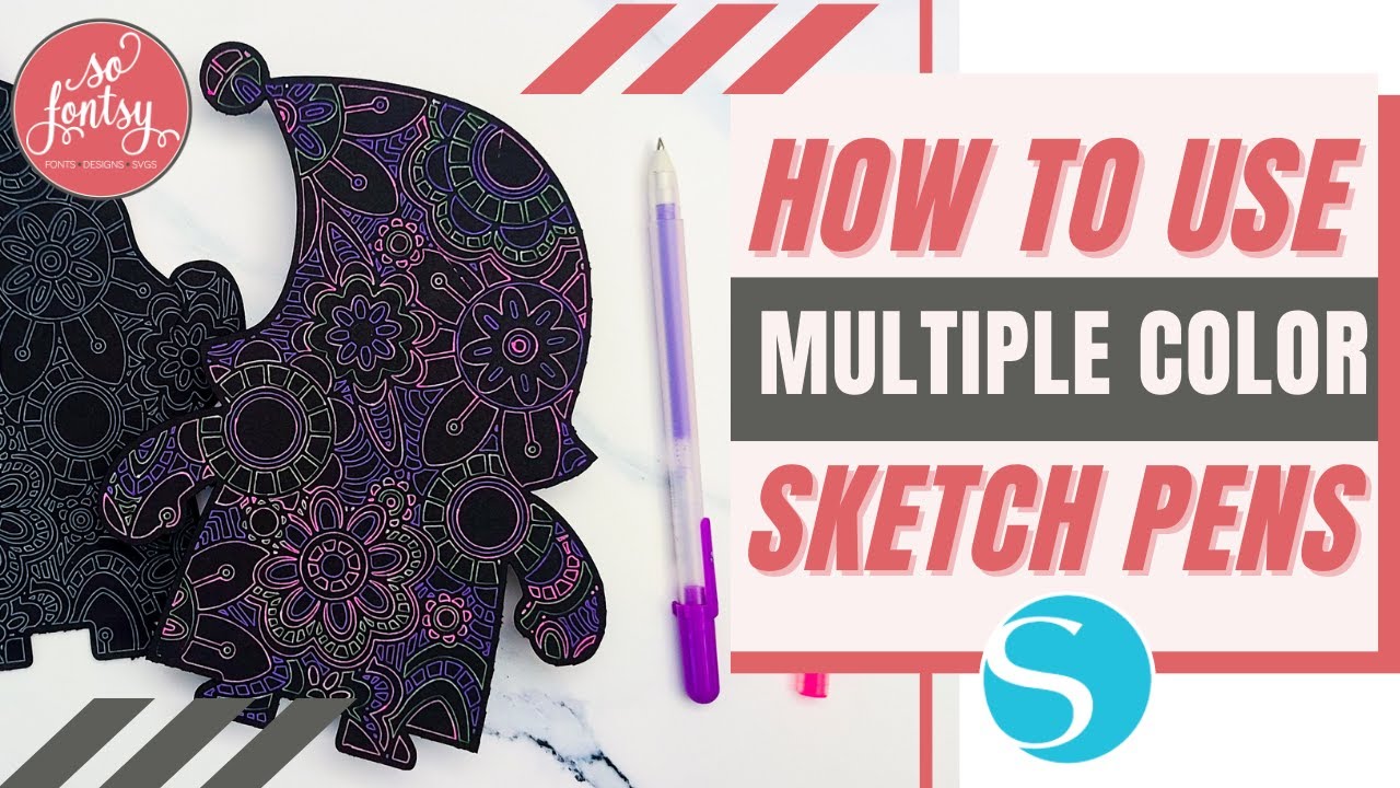 How to Use Silhouette Sketch Pens