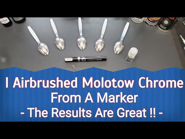 Molotow Liquid Chrome Markers & Refills