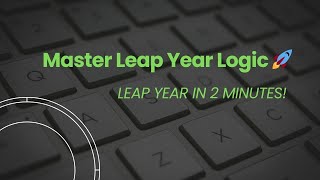 Java Program to Check Leap Year | Simple Explanation for Beginners | CodeFusion#java #coding #viral 