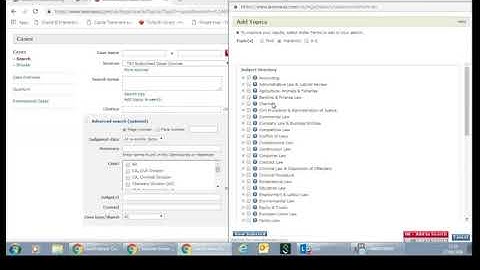 LexisLibrary - Navigation on LexisLibrary