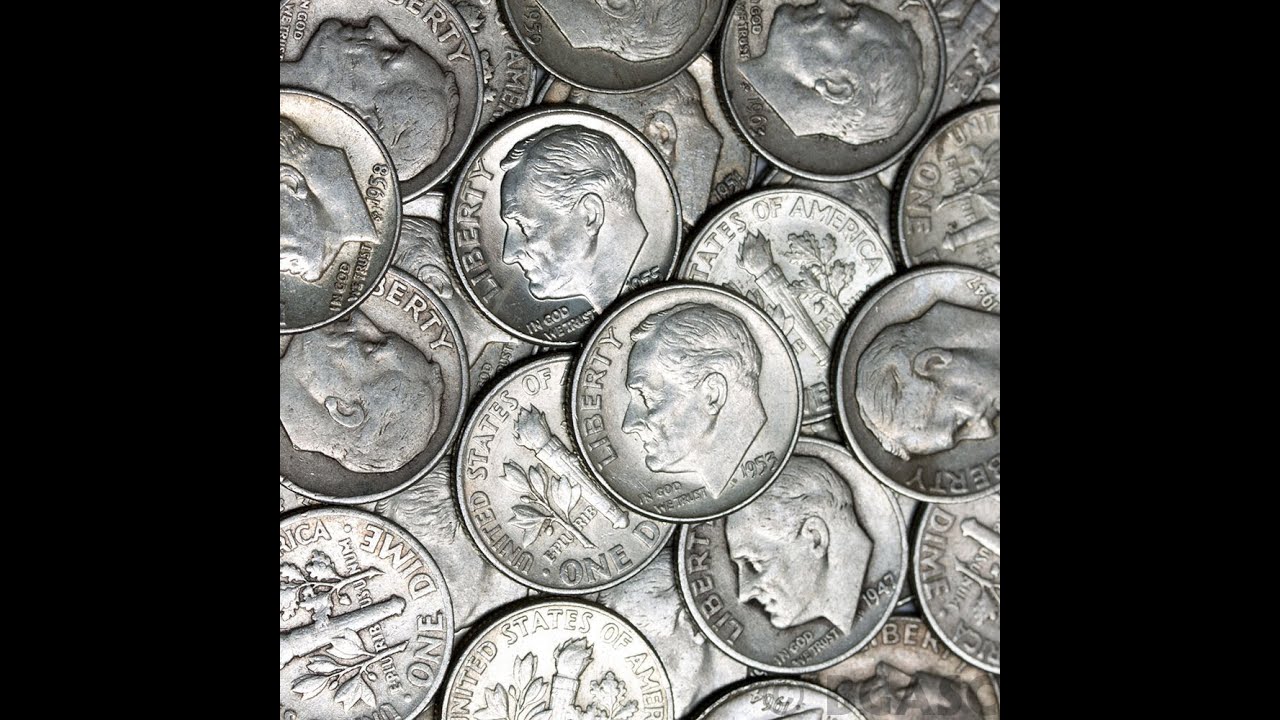 Какие серебряные монеты можно встретить на барахолке. - YouTube