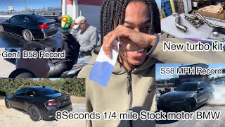 THE WORLDS FIRST EVER 8 SECOND STOCK MOTOR BMW (Full Documentary) + The whole team ran 8’s !!!