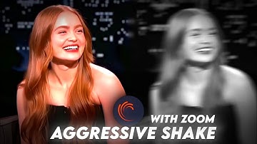 Aggressive Shake (+preset) || Shake with Fake Zoom || #alightmotiontutorial #explore #foryou