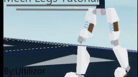 Mech Legs Tutorial |Plane Crazy|Roblox|