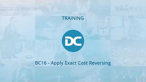 Apply Exact Cost Reversing | Business Central Training Centre