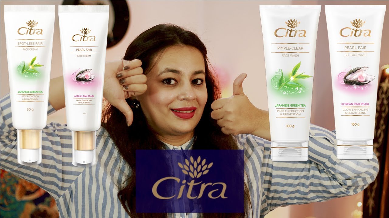 Citra Face Wash & Cream First Review in HINDI Affordable under Rs