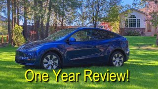 Tesla Model Y One Year Review! The good, bad, and...lessons learned!