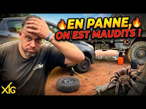 Video 794 On est MAUDITS ! (Nouvelle panne, crevaison et GoPro sauvée)