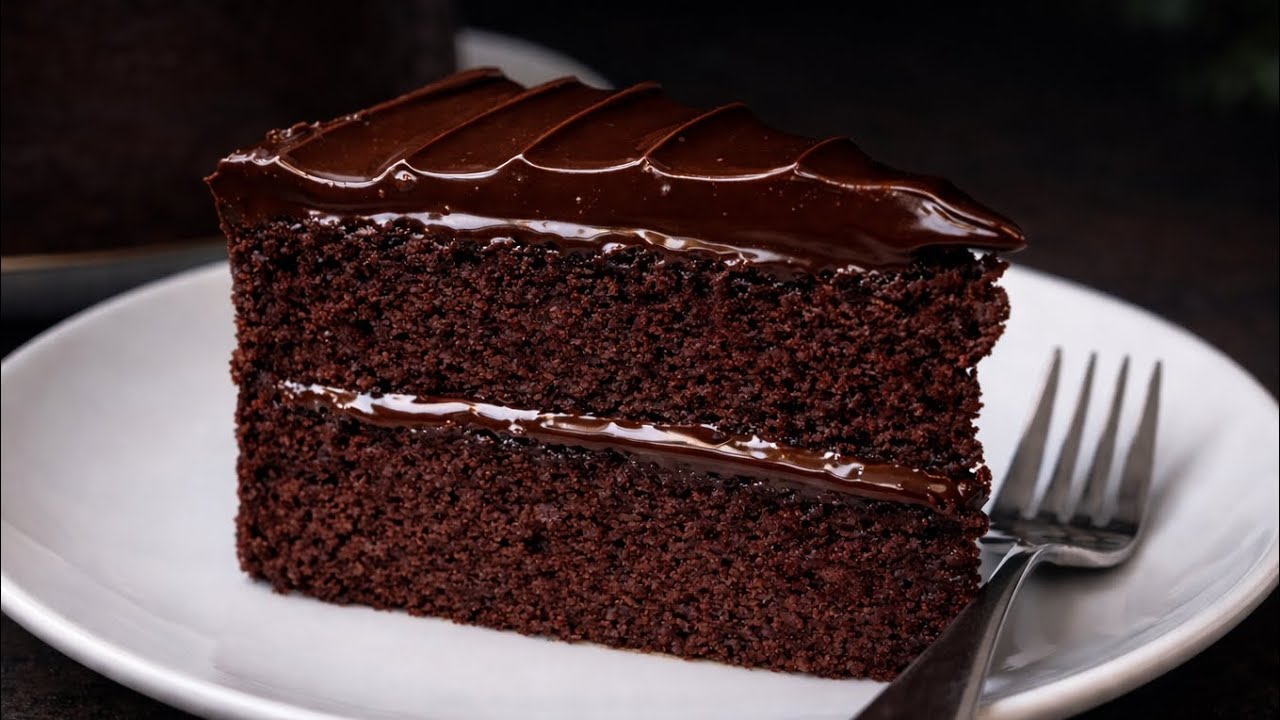 You Only Need Simple Ingredients for This Ultra Soft Chocolate Cake