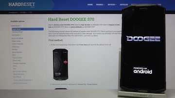 Appearance boot animation on Doogee S70 | Doogee S70 boot process