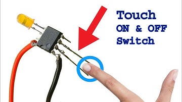 How to make Touch ON and OFF, 1 Touch on off switch, diy touch on off