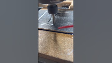 Cutting metal with 3018 pro #cnc #milling#400 #subscribe