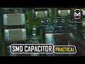 SMD Capacitors Practical in Tamil😱 |Mobile Engineering App