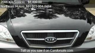 2006 Kia Sorento for sale in North Hampton, NH 03862 at the